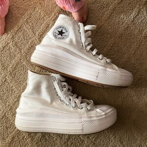 Converse platform sneakers